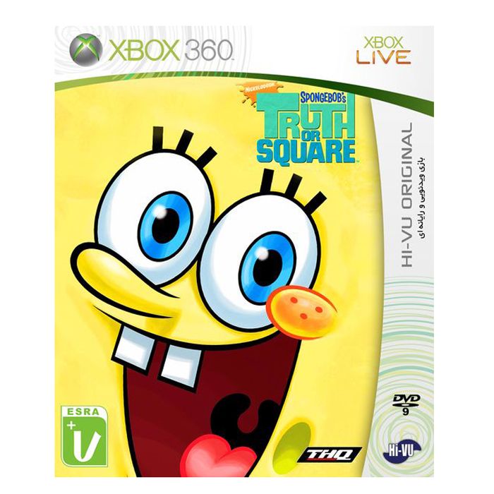 بازی spongebobs truth or square مخصوص xbox 360