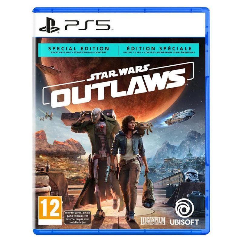 بازی star wars outlaws نسخه special edition مخصوص ps5