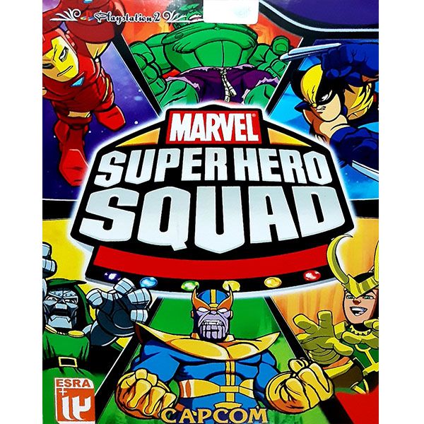 بازی super hero squad  مخصوص ps2