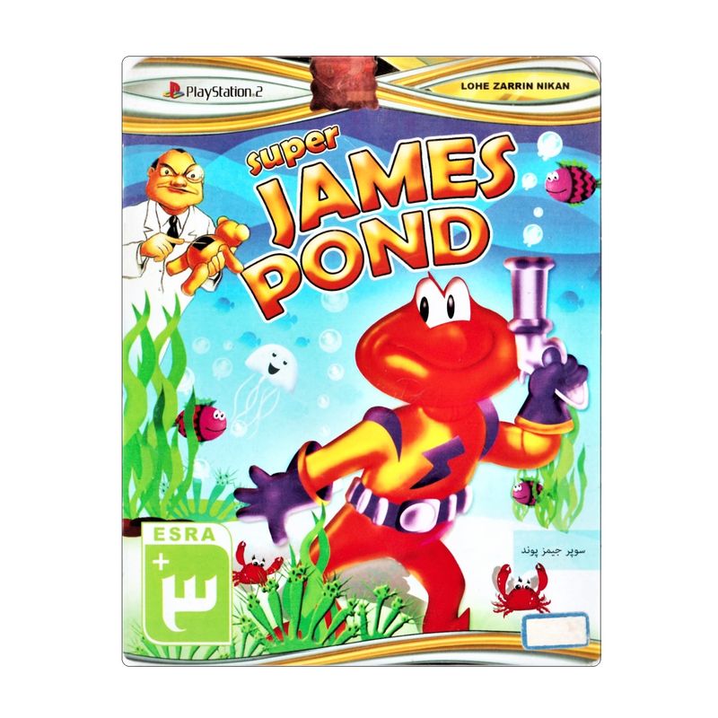 بازی super james pond مخصوص ps2