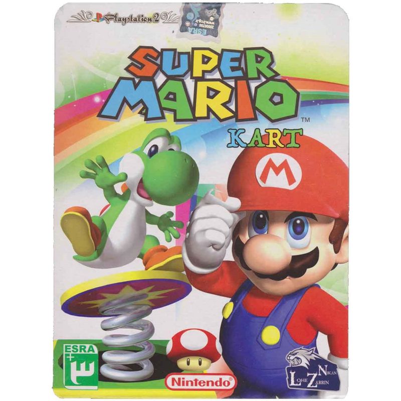 بازی super mario kart مخصوص ps2