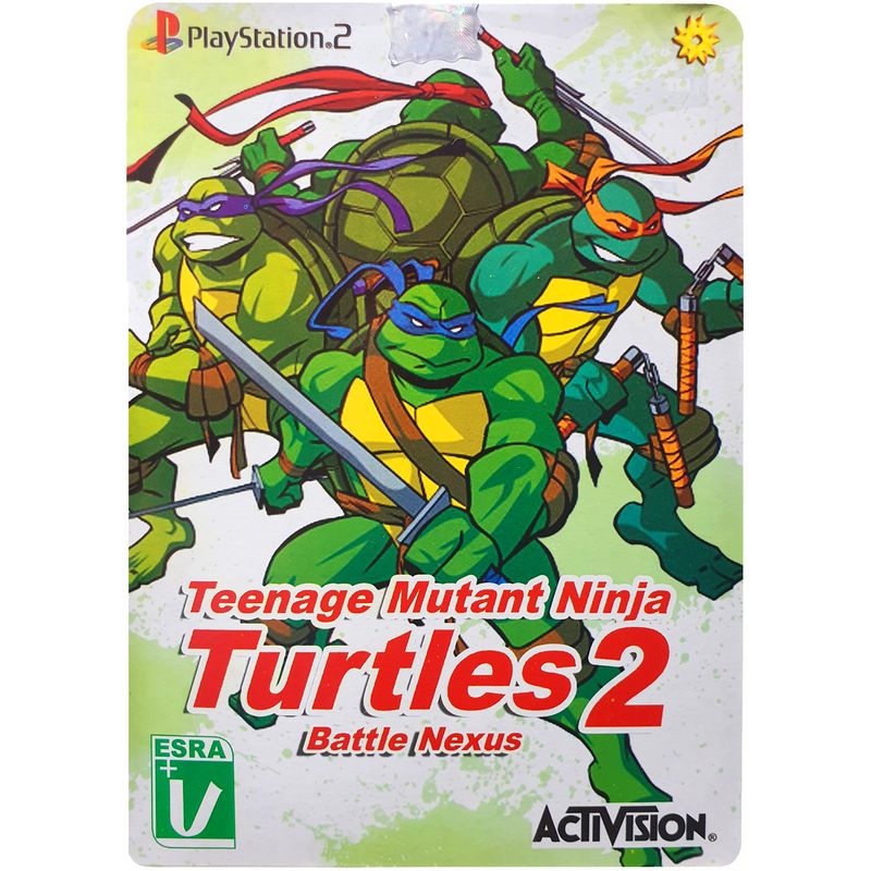 بازی teenage mutant ninja turtles 2 مخصوص ps2