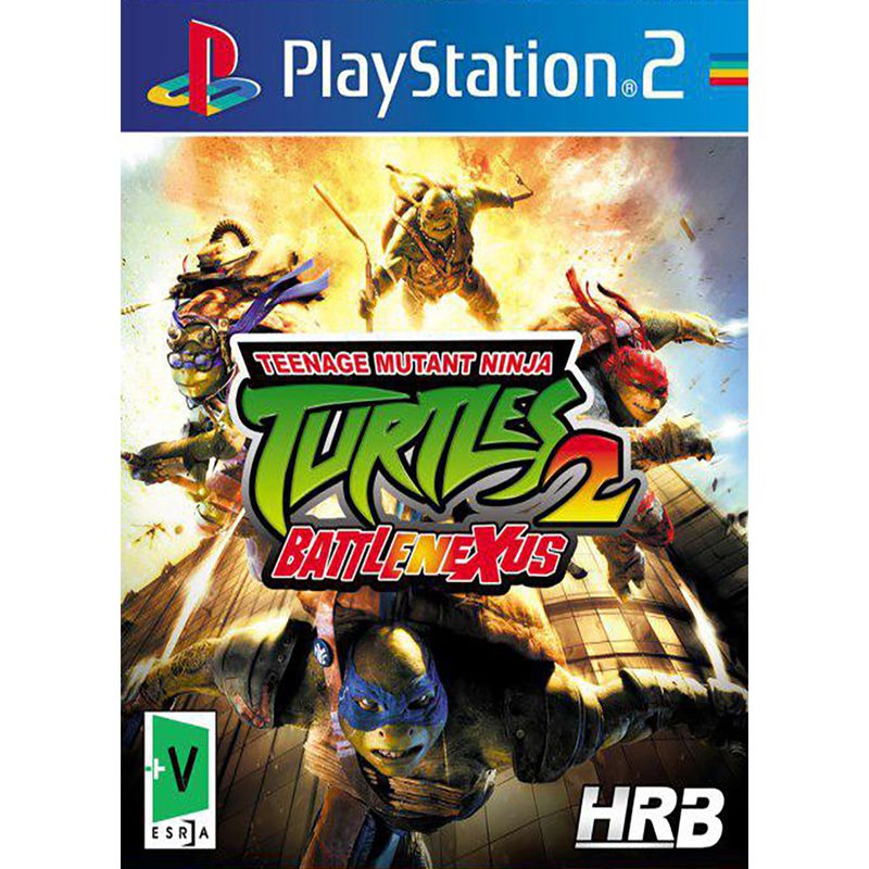 بازی teenage mutant ninja turtles 2: battle nexus مخصوص ps2