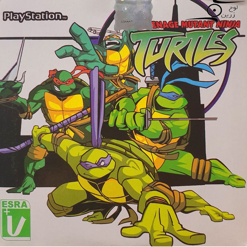 بازی teenage mutant ninja turtles مخصوص ps1