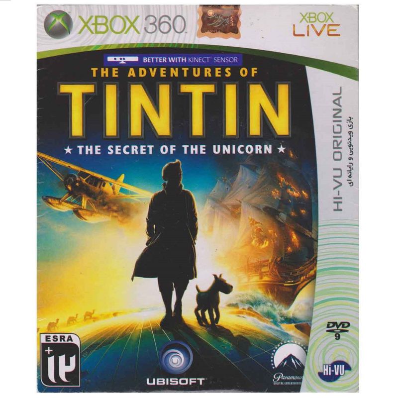 بازی the adventures of tintin مخصوص ایکس باکس 360