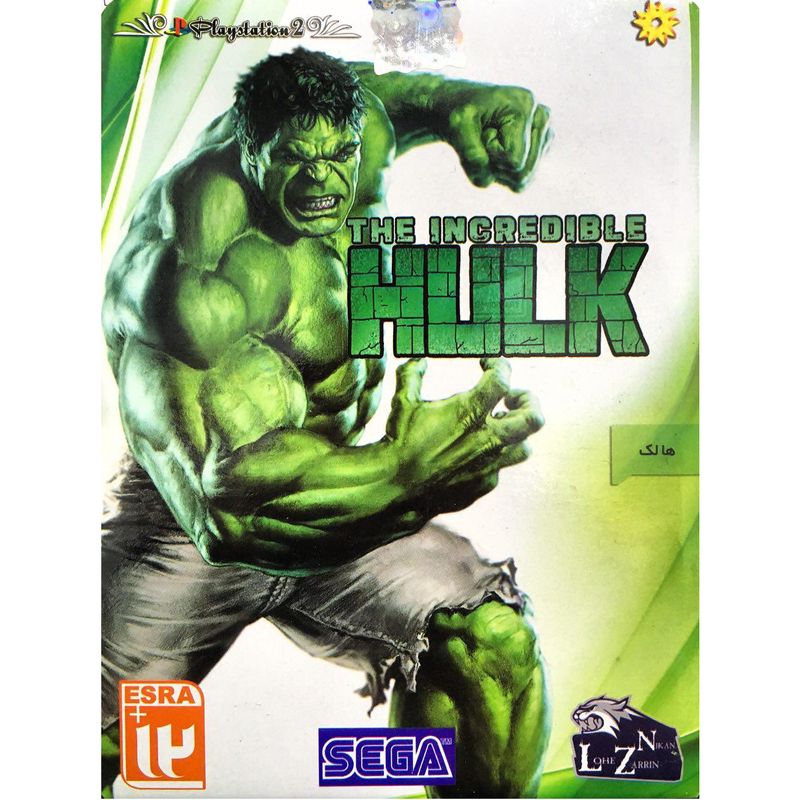 بازی the incredible hulk مخصوص پلی استیشن 2