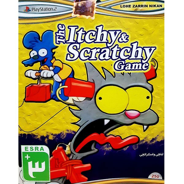 بازی the itchy and scratchy مخصوص ps2