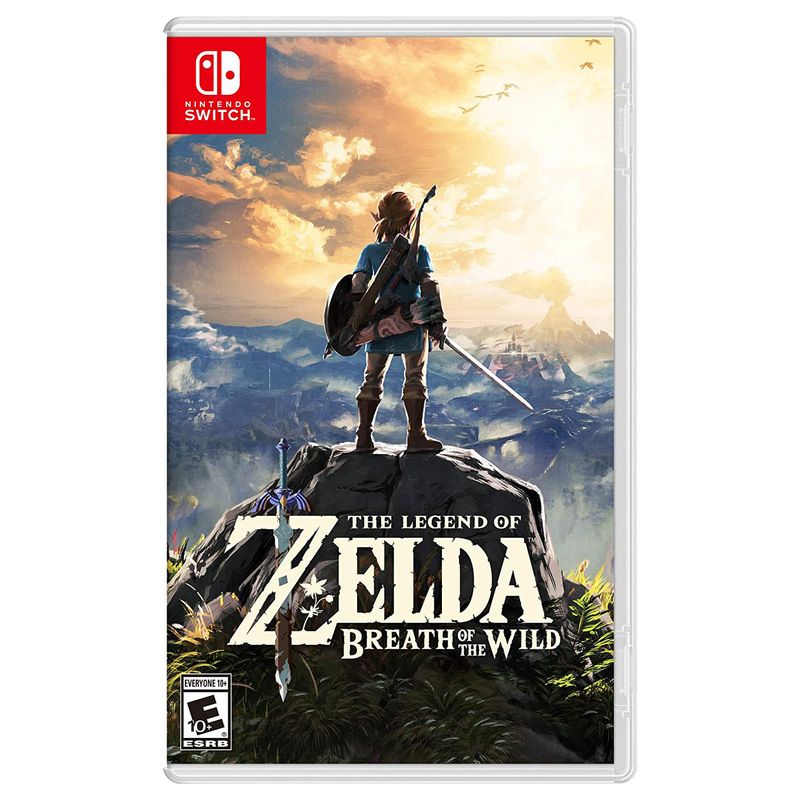 بازی the legend of zelda : breath of the wild مخصوص nintendo switch