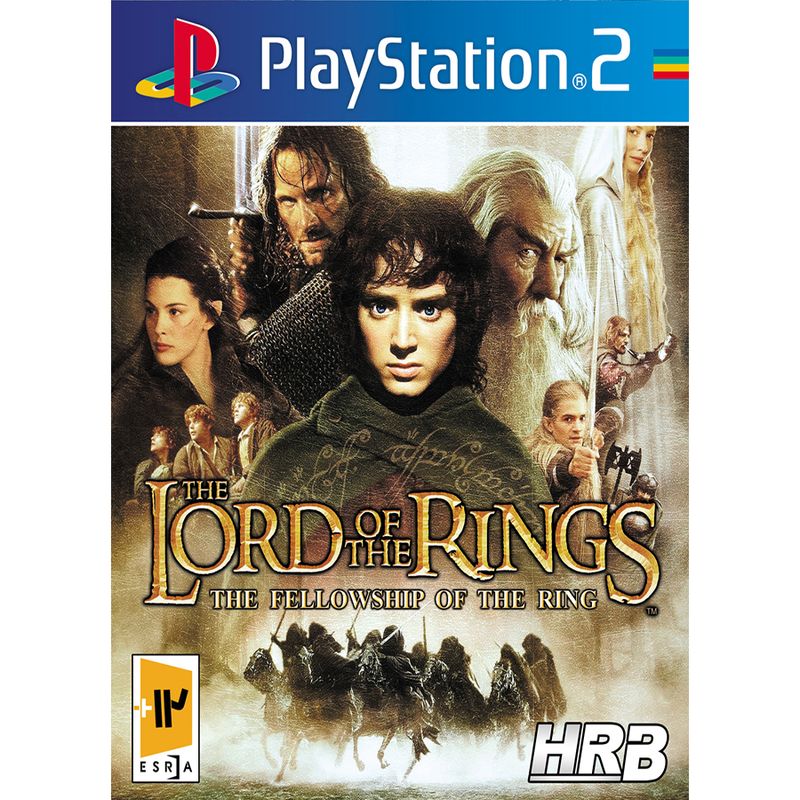 بازی the lord of the rings: the fellowship of the ring مخصوص ps2