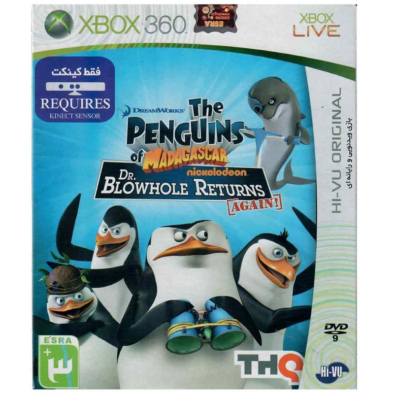 بازی the penguins of madagascar مخصوص ایکس باکس360