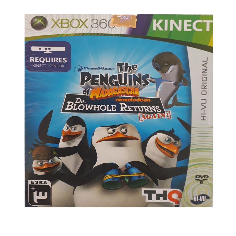 بازی the pinguins madagascar مخصوص xbox 360
