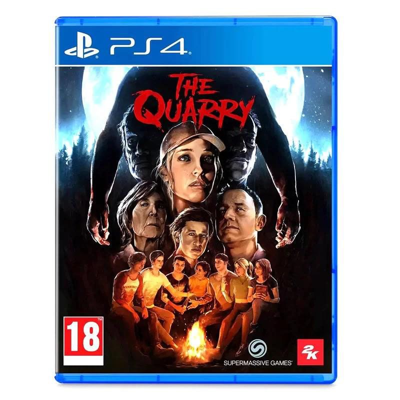 بازی the quarry نسخه دیسک بلوری مخصوص ps4