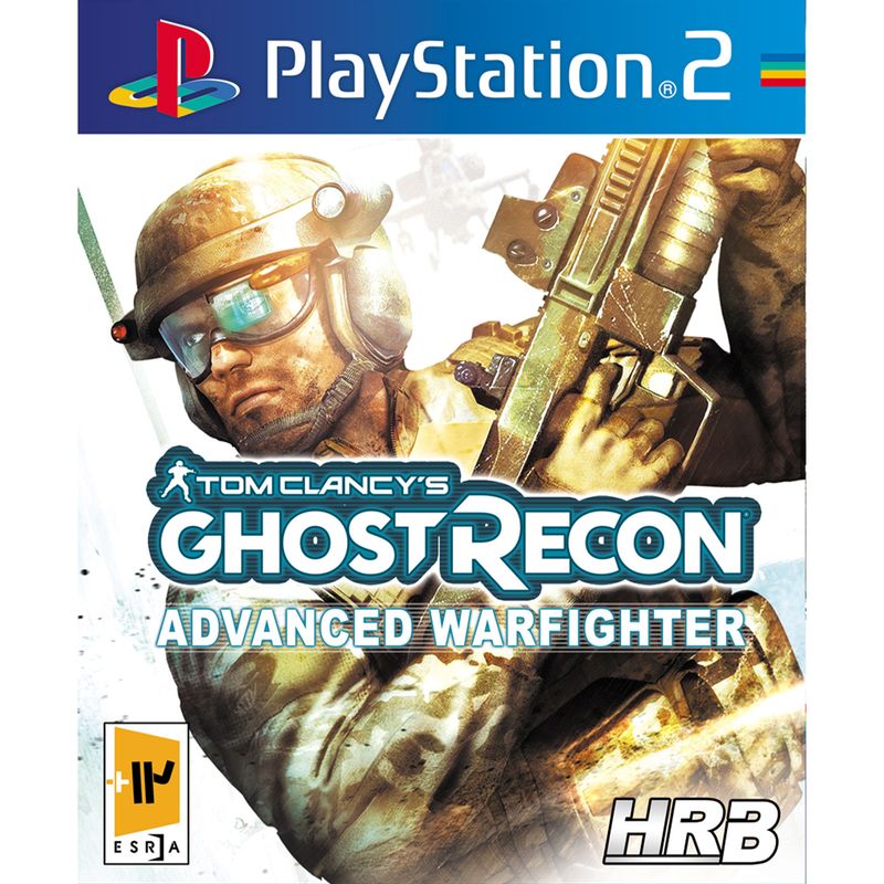 بازی tom clancys ghost recon advanced warfighter مخصوص ps2