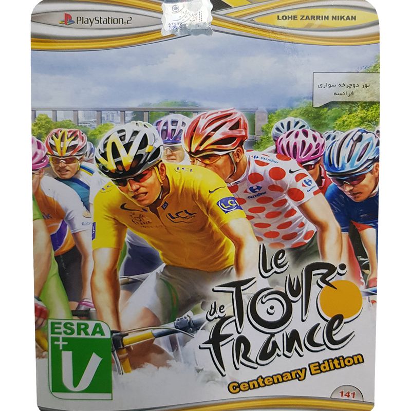بازی tour de france مخصوص ps2 نشر لوح زرین