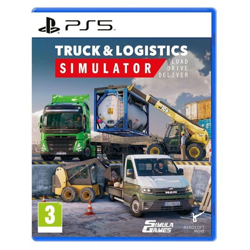 بازی truck and logistics simulator مخصوص ps5