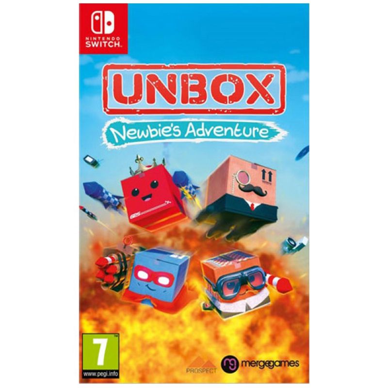 بازی unbox newbies adventure مخصوص nintendo switch