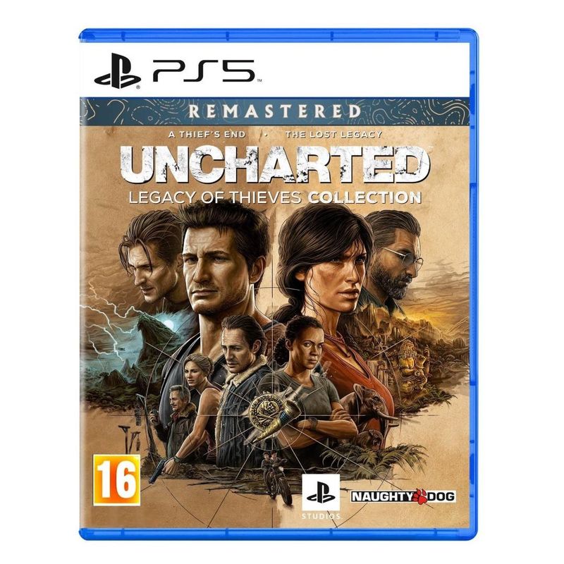 بازی uncharted: legacy of thieves collection مخصوص ps5