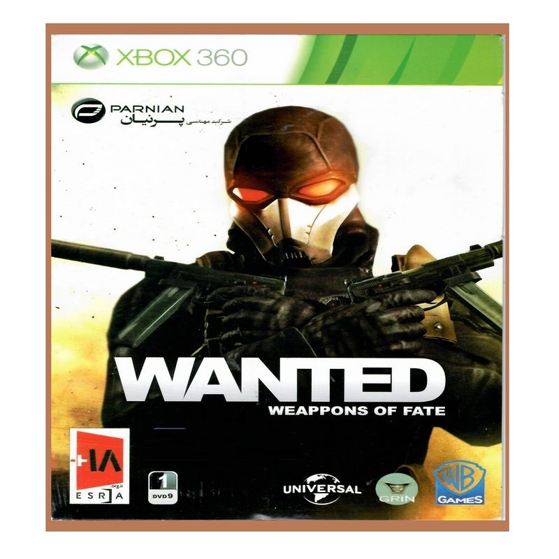 بازی wanted weapons of fate مخصوص x box360 نشر پرنیان