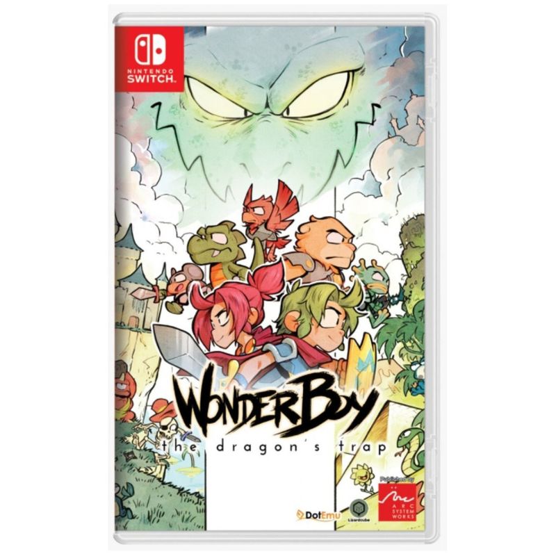 بازی wonder boy the dragons trap مخصوص nintendo switch