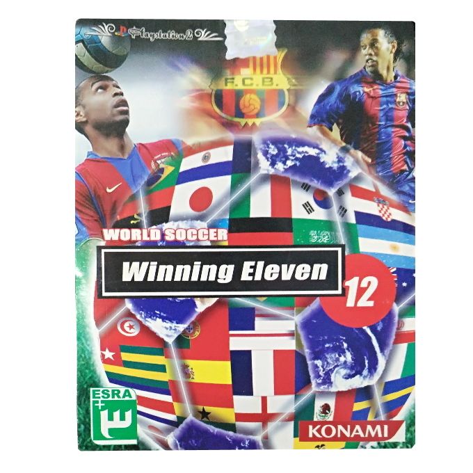 بازی world soccer 12 مخصوص پلی استیشن 2