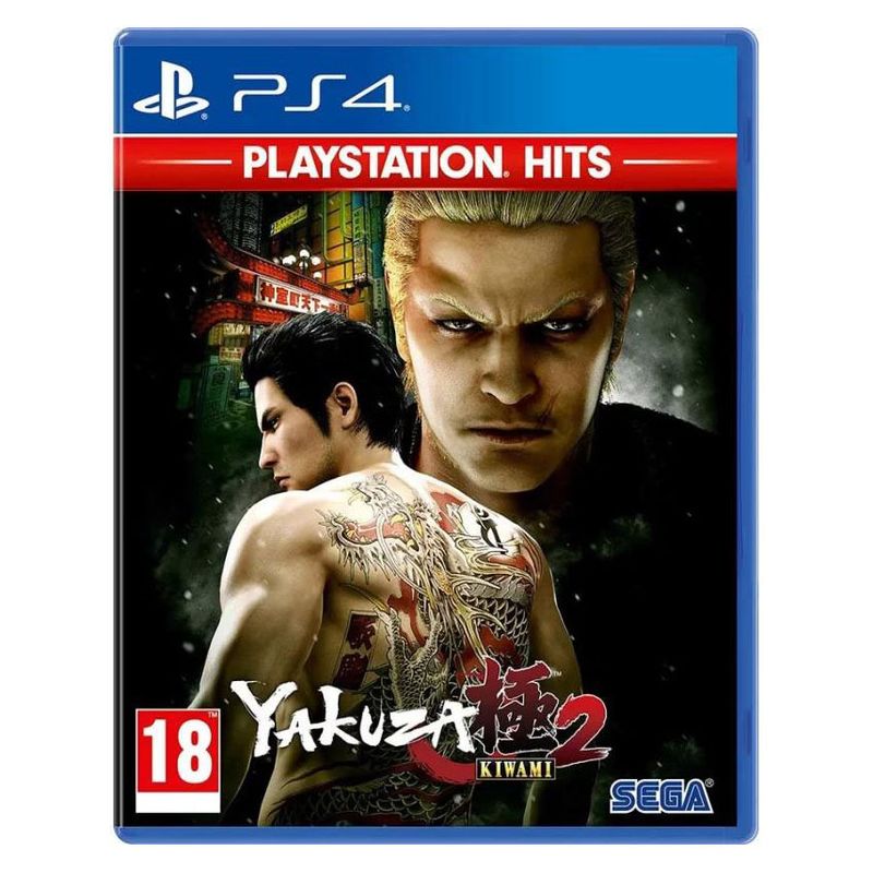 بازی yakuza kiwami 2 نسخه دیسک بلوری مخصوص ps4