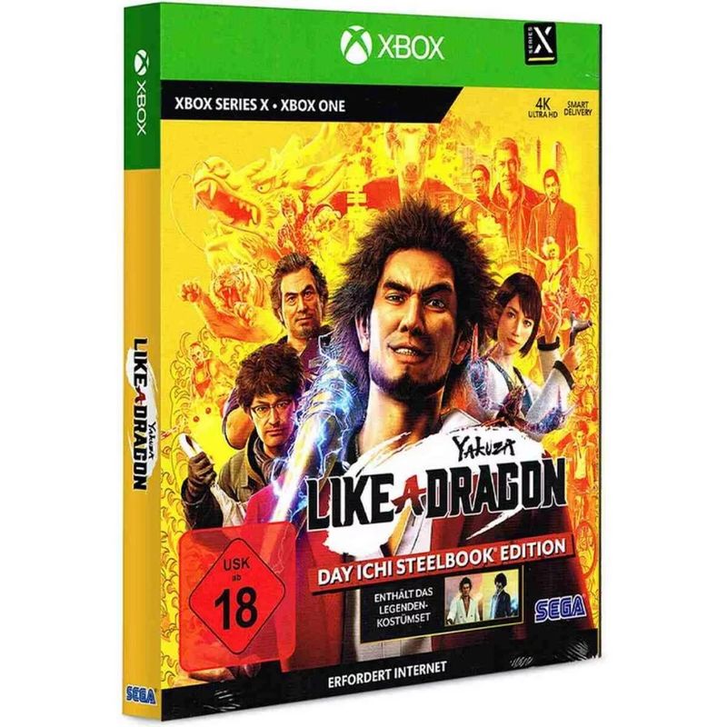 بازی yakuza: like a dragon –steelbook edition مخصوصxbox series x_s