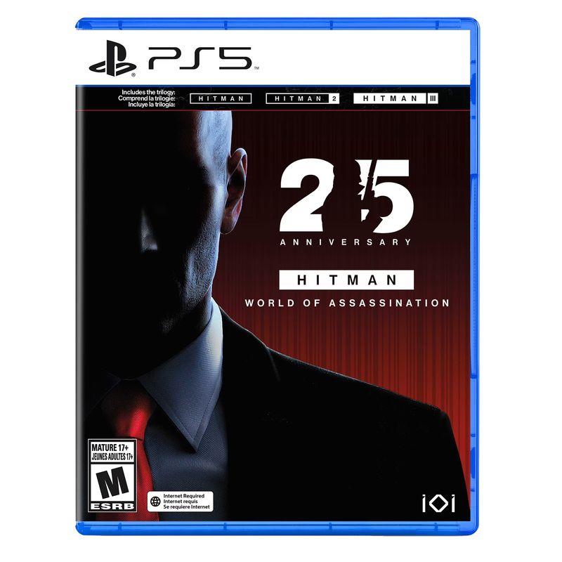 بازی سونی مدل hitman : world of assassination نسخه anniversary edition مخصوص ps5