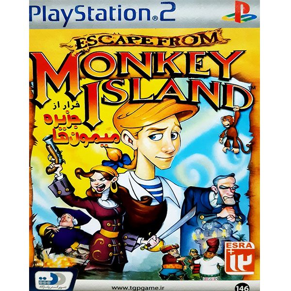 بازی فرار از جزیره میمون ها مخصوص ps2