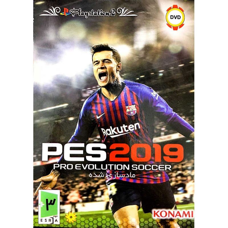 بازی فوتبال pes 2019 مخصوص پلی استیشن 2