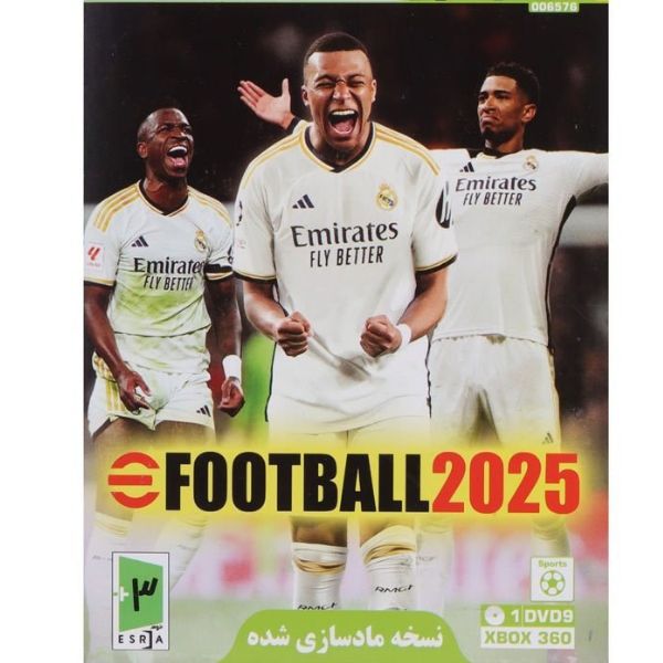 بازی مدل efootball 2025 مخصوص ایکس باکس 360