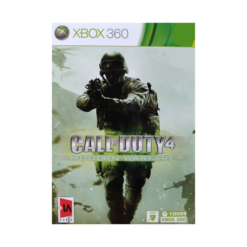 بازی کال آف دیوتی ۴ مدرن وارفار مخصوص xbox 360