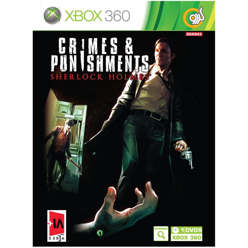بازی گردو sherlock holmes crimes & punishments مخصوص xbox 360