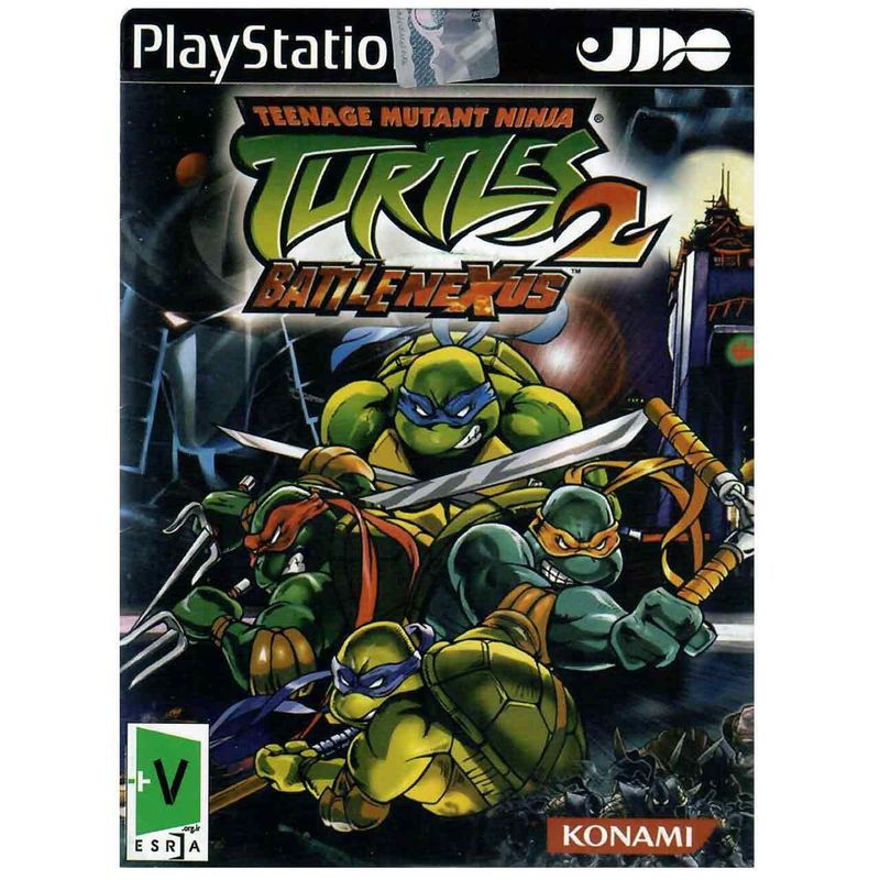 بازی2 teenage mutant ninja turtles مخصوص ps2