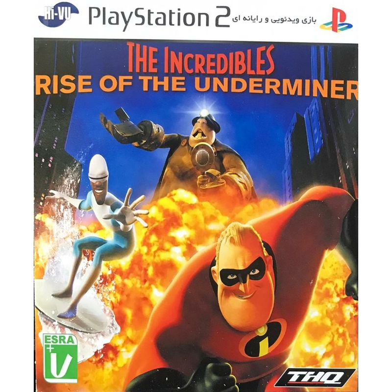 بازیthe increadibles مخصوص ps2
