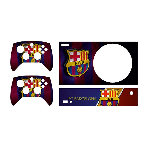 برچسب xbox series s توییجین وموییجین مدل barcelona 01 مجموعه 4 عددی