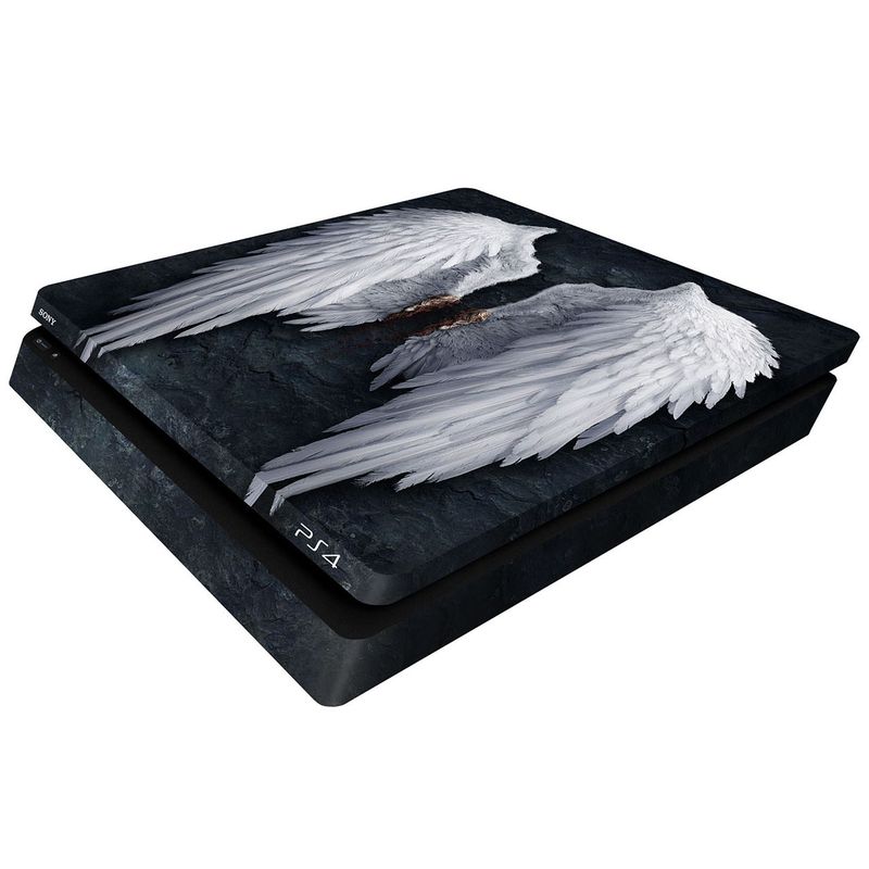 برچسب افقی پلی استیشن 4 اسلیم ونسونی طرح angel wings