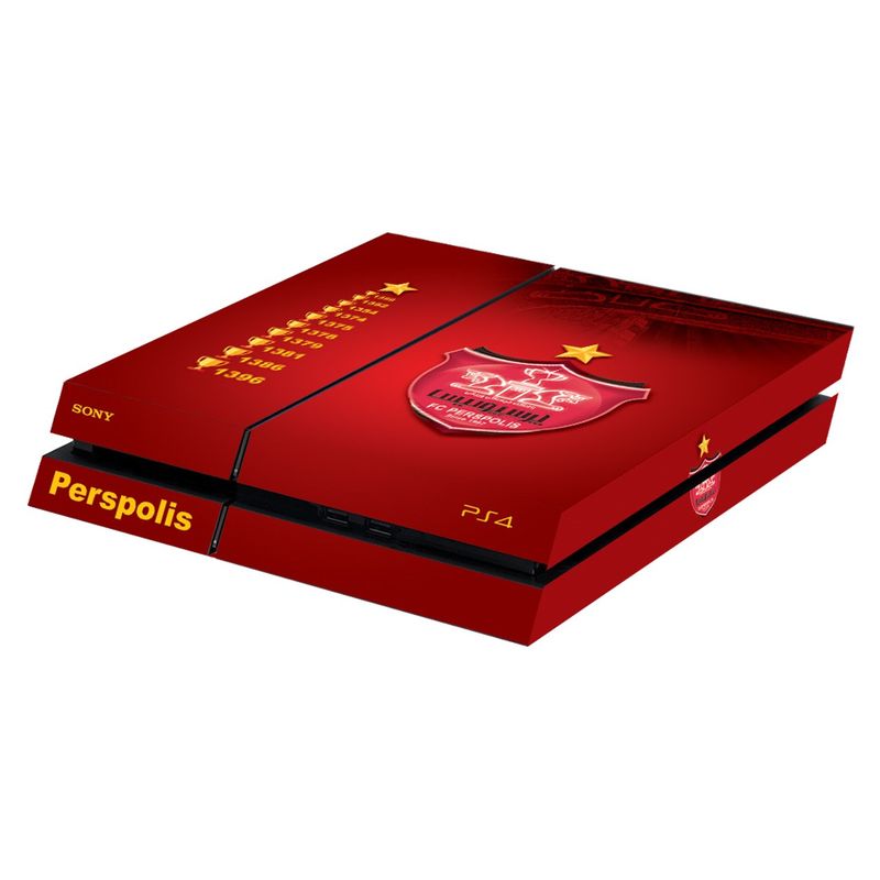 برچسب افقی پلی استیشن 4 فت گراسیپا طرح red 2