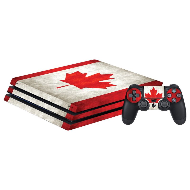 برچسب افقی پلی استیشن 4 پرو گراسیپا طرح canada