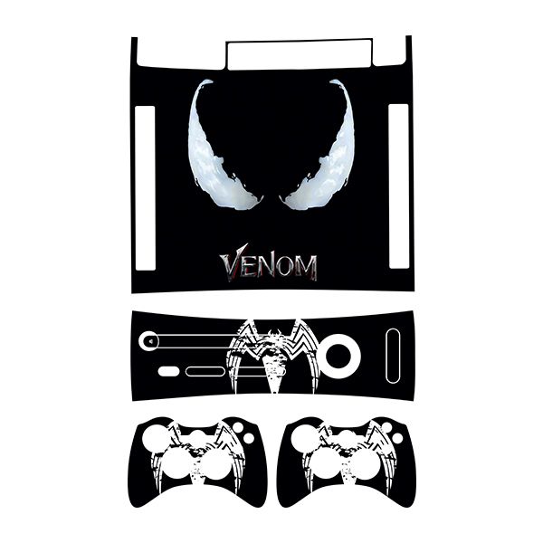 برچسب ایکس باکس 360 آرکید توییجین وموییجین مدل venom 05 مجموعه 4 عددی