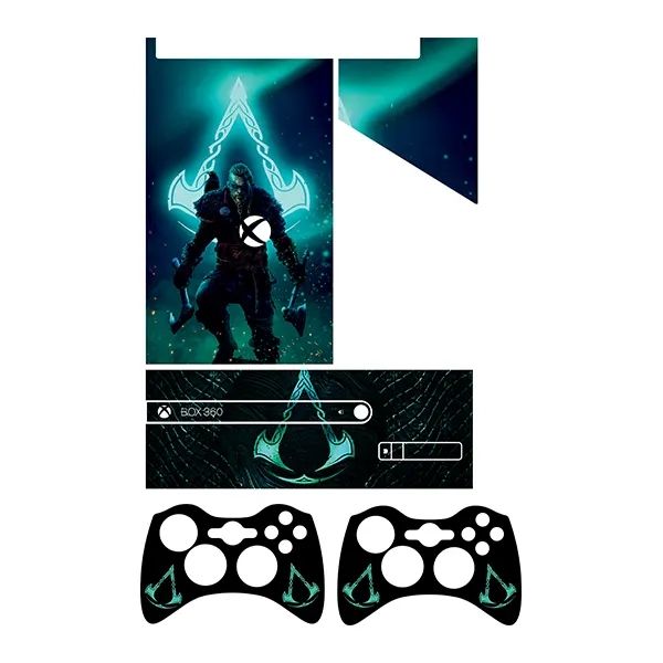 برچسب ایکس باکس 360 سوپر اسلیم طرح assassins creed کد 1 مجموعه 4 عددی