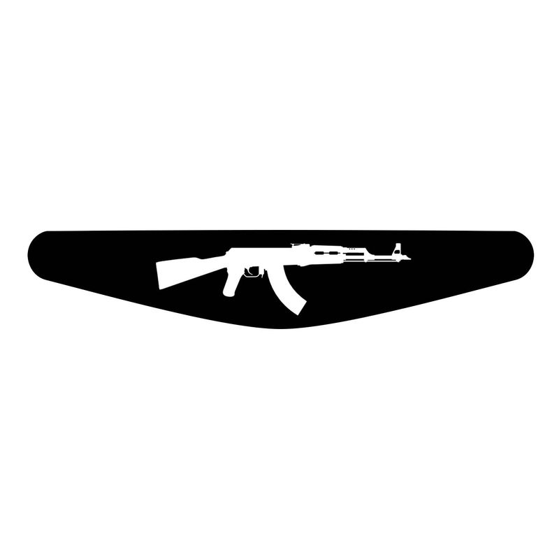 برچسب لایت بار دسته پلی استیشن 4 ونسونی طرح ak47