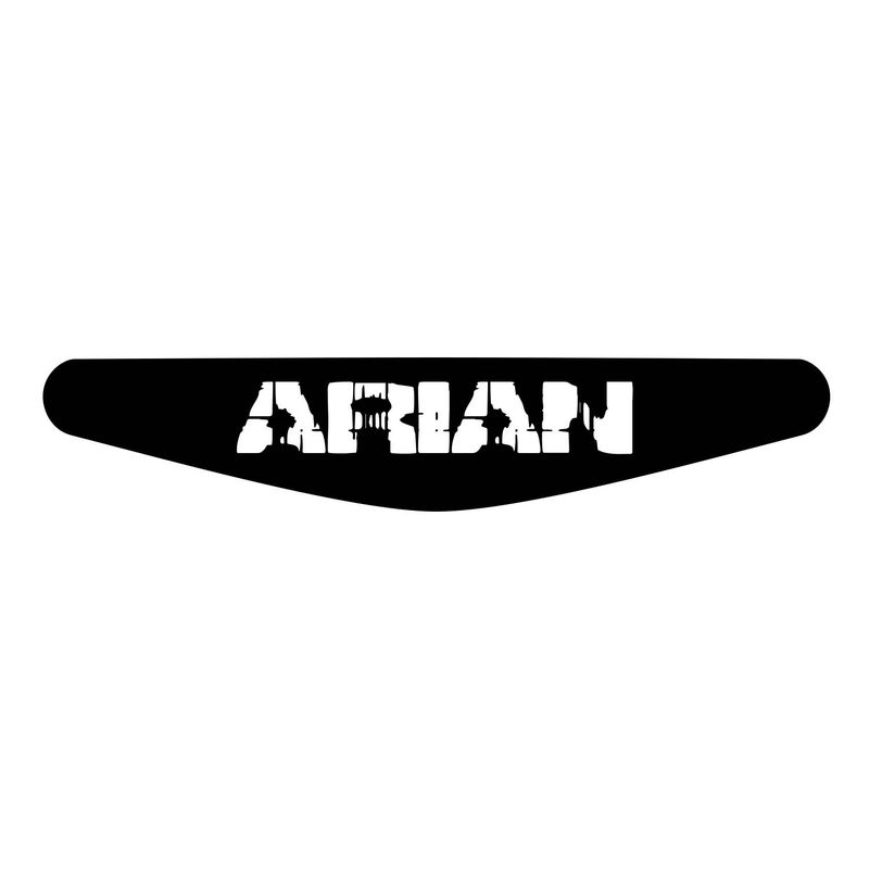برچسب لایت بار دسته پلی استیشن 4 ونسونی طرح arian