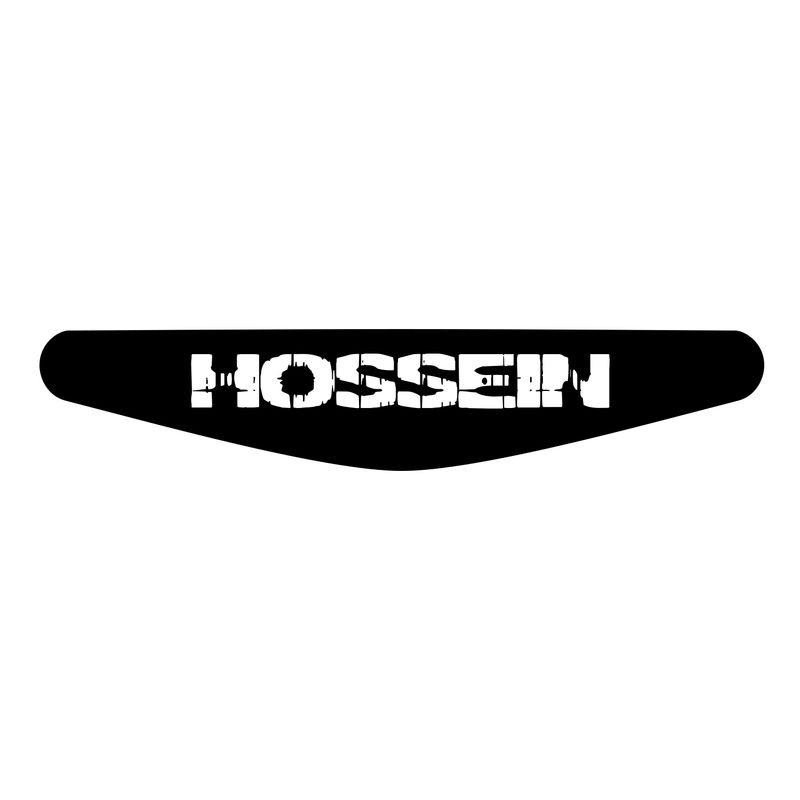 برچسب لایت بار دسته پلی استیشن 4 ونسونی طرح hossein