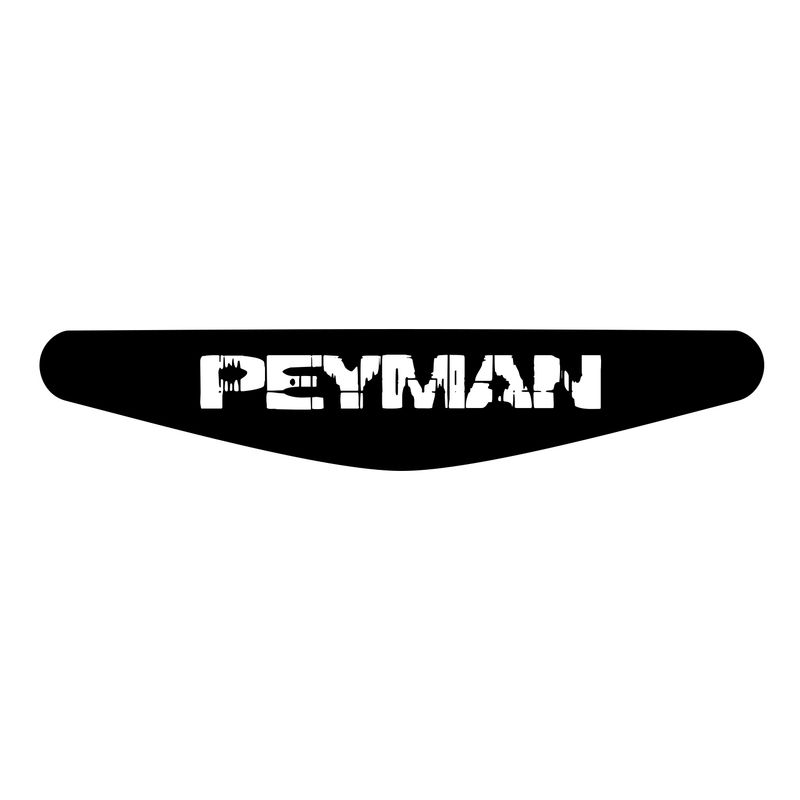 برچسب لایت بار دسته پلی استیشن 4 ونسونی طرح peyman