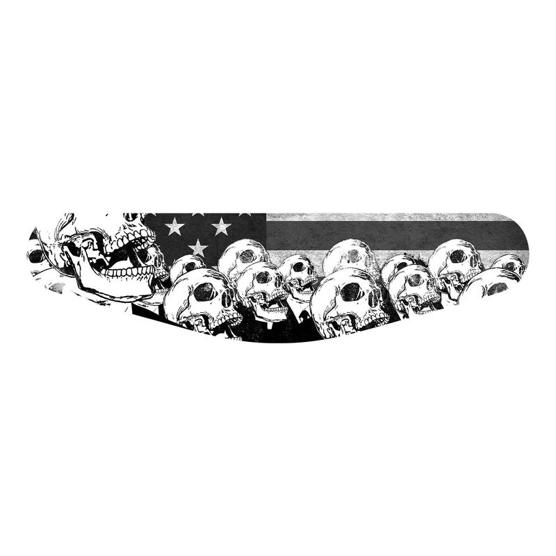برچسب لایت بار دسته پلی استیشن 4 ونسونی طرح skull revolutionبسته 2 عددی