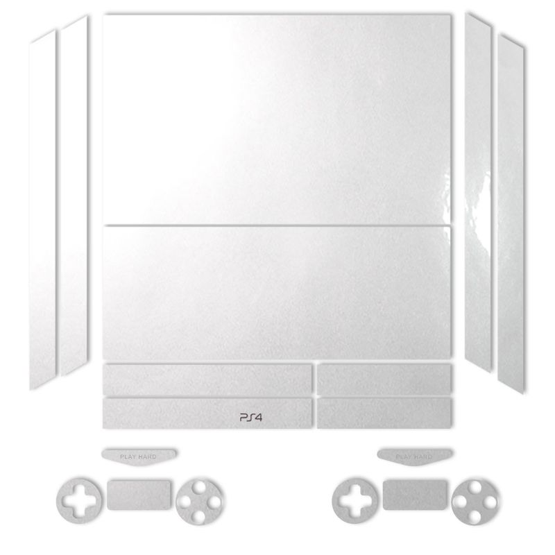 برچسب ماهوت مدلmetallic white مناسب برای کنسول بازی ps4