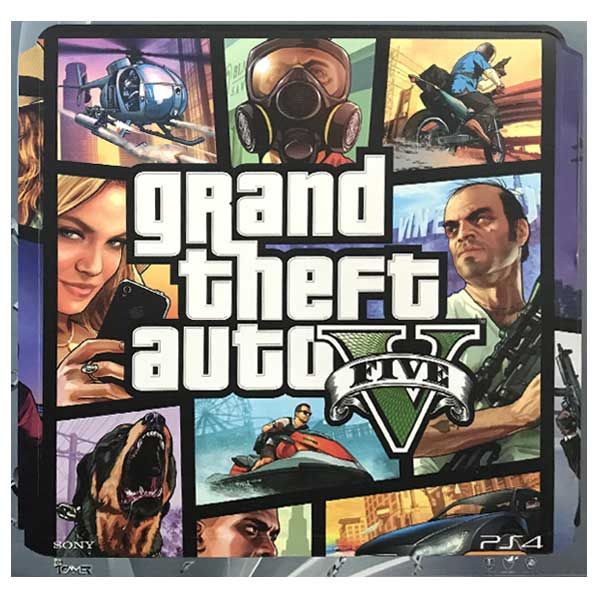 برچسب پلی استیشن 4 آیگیمر طرح gta