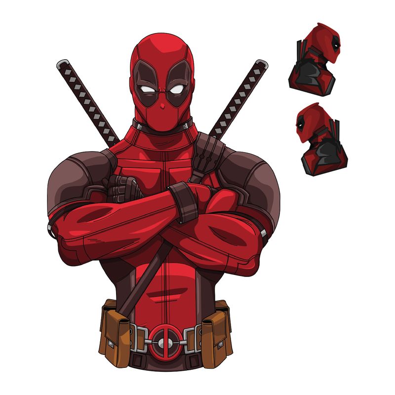 برچسب پلی استیشن 4 طرح deadpool 02 مجموعه 3 عددی