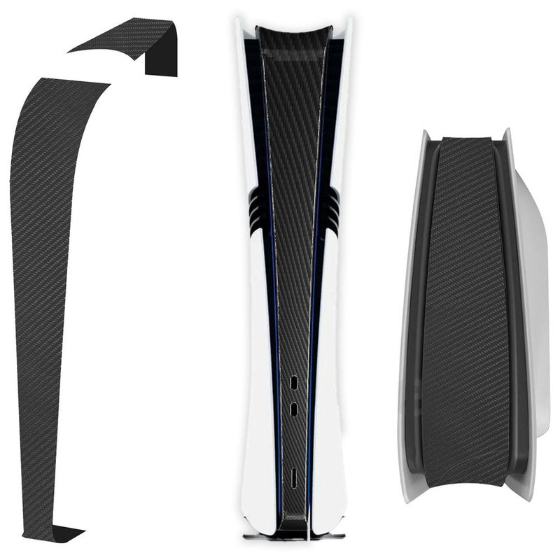 برچسب پلی استیشن ۵ پرو هاماگراف مدل carbon blk