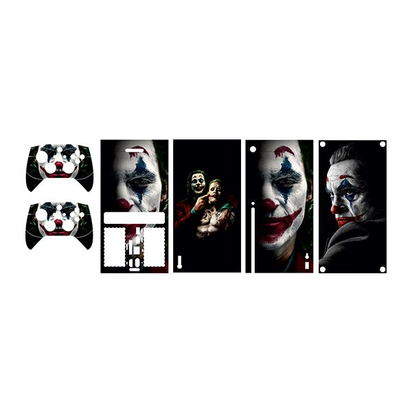 برچسب کنسول بازی ایکس باکس سری ایکس مدل joker 02 مجموعه 6 عددی